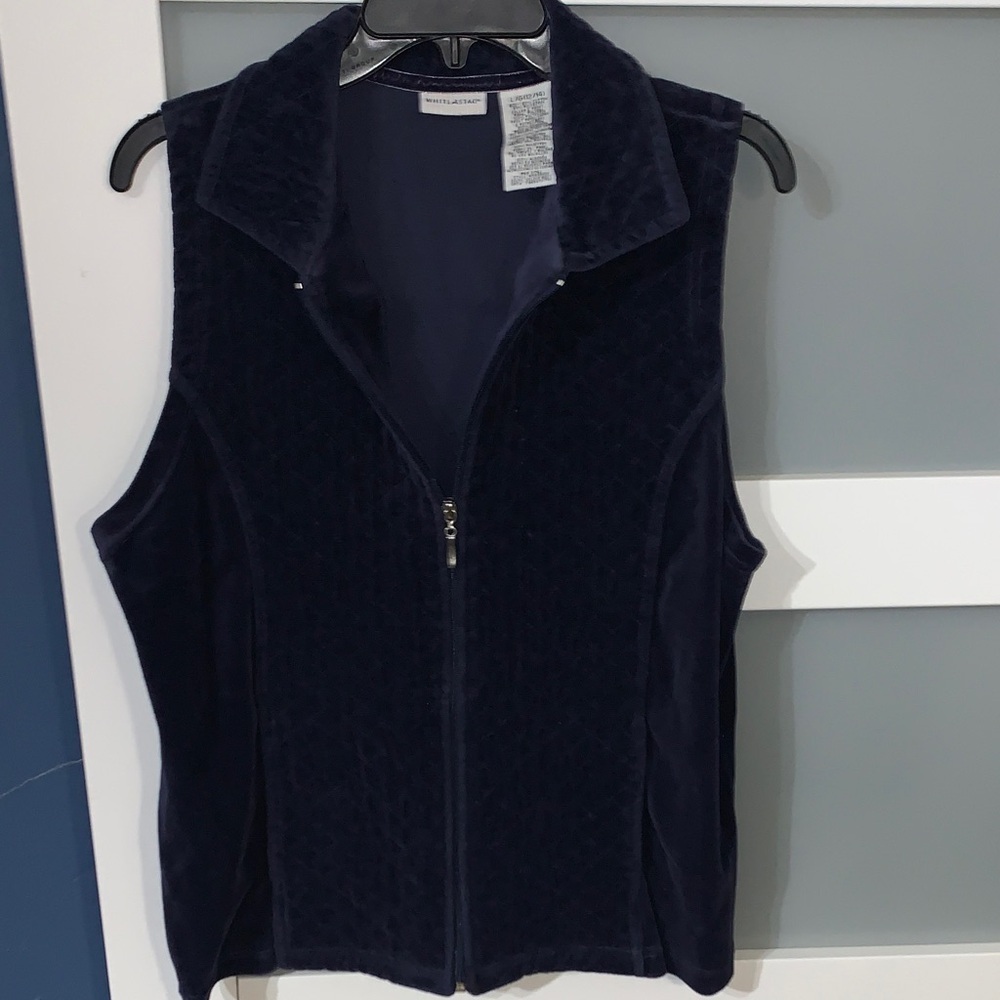 White Stag Navy Blue Vest